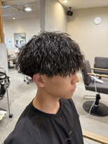 メンズクル(men's quru.)&nbsp;ツイストスパイラルパーマツイスパメンズカットメンズパーマ勝川
