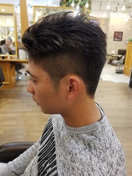 ルークス 中央林間(LOOOKS) バーバー風?クラシカルなタイトなメンズスタイル!