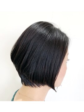 サロン マーニ(salon m ni) 地毛風縮毛×グラボブ