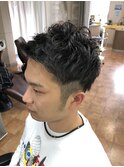メンズツーブロックスタイル