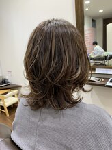 ヘアーアンドスパ ルーチェ(hair&spa Luce) 外ハネボブディ