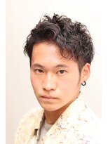 ヘアーアンドグルーミング ヨシザワインク(HAIR&GROOMING YOSHIZAWA Inc.) スパイラルパーマツーブロックアップバング髪質改善爽やか理容室