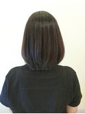 大人モテ髪♪愛されストレート×透明感ナチュラルカラー