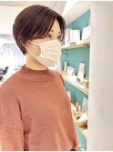【滝田】前髪なし丸み小顔ショートボブ20代30代40代吉祥寺人気