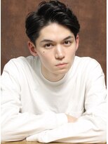 シチサンツーブロックパーマ