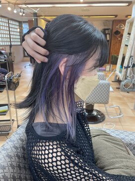 ヘアー デザイナーズ クルー ドルフィン(HAIR DESIGNERS CREW dolphin) inner purple