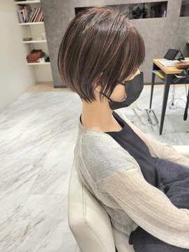 コーゾーギンザ 上野御徒町店(KOZO GINZA) 20代30代40代/丸みショートヘア/秋カラー