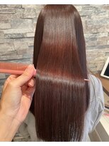 ヘアーズエナジー 彩都店(HAIRS energy)&nbsp;ピンクブラウンカラー