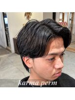 ヘアメイクランタン (Hair Make LANTERN) 【カルマパーマ】メンズパーマ #京都#山科#椥辻#ブラック