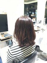 アフロディーテギンザ 日本橋人形町店(APHRODITE GINZA)&nbsp;外ハネボブ/セクションカラー/ペールベージュ/人形町