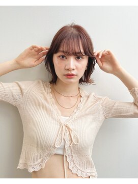 トレス(TRESS) 外ハネレイヤー ボブレイヤー ミニボブ ブラウンベージュ