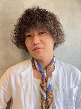 シュリー(SRee) メンズハイライトスパイラルパーマ