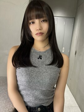 サイン 表参道(SIGN) 韓国ヘアイメチェンハッシュカット似合わせカットレッドブラウン