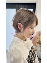 ハイク(HYKE)&nbsp;【HYKE】RYUJI 骨格補正ショート/髪質改善/ケアブリーチ