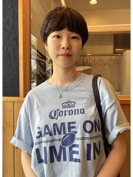 オアシス(oasis) 【oasisシュン】short perm