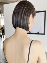 ノエ(noe)&nbsp;丸みボブ（20代/30代/ベージュ/グレージュ）MI43