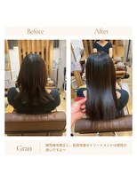 グランバイ アトリエドングリ(Grand × AtlierDonguri)&nbsp;お客様髪質改善データ1587（髪質改善トリートメント）