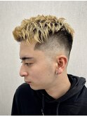 ブロンド フェザーアップ