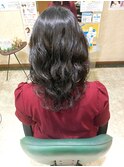 コテ巻き風デジタルパーマ