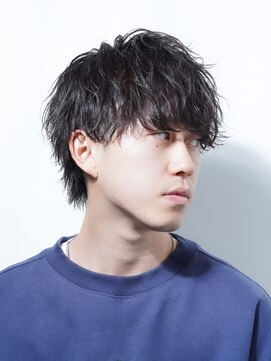 アルファ 新宿(alpha) 波巻き/ハイライト/マッシュパーマ/ウルフ/センターパート[新宿]