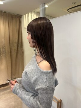 エイチ 梅田(H) 美髪ミニウルフデジタルパーマショートカットミディアムミニボブ