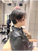 ハンサムショート　大人ショート　髪質改善　刈り上げショート