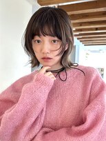 ローネス(LONESS)&nbsp;外ハネボブ　切りっぱなしボブ　長めボブ　レイヤーボブ