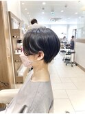 耳掛けで決まるハンサムショート【Ash大泉学園　横山】
