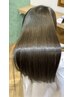  【3回まで使用可☆】カット+髪質改善カラー+極上髪質改善TR