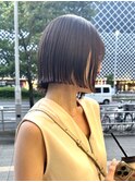 切りっぱなしボブタッセルボブ長めボブヘイリーボブ/オオタユキ