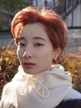 ヴィサージュクオン(VISAGE Quon) ピンクショートマッシュ