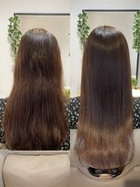 髪質改善専門店 fee 名駅金山店 [フィー名駅金山店] 【Before→After】髪質改善トリートメント/リンゴ幹細胞