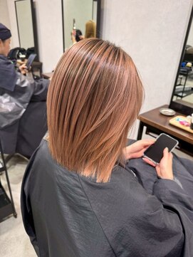 メリー オオサカ(Merly Osaka) バレイヤージュ/似合わせカット