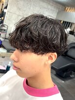 フィフスパーク(fifth PARK)&nbsp;シャドウパーマルーズパーマメンズマッシュ渋