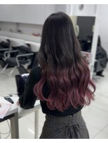 アライブ ハラジュク(ALIVE harajuku)&nbsp;グラデーションカラーバレイヤージュインナーカラー　ryota