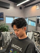 リッチブランドアンドコー(Rich Brand&Co)&nbsp;パーマ波巻きスパイラル/メンズパーマ/シャドウ/ラルフカール