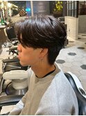 【BarBerBROS】毛流れニュアンスパーマ　センター分け　垢抜け
