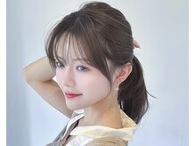 結んでも、降ろしてもいつも「可愛い」が叶うのは、顔周り/前髪で作る韓国レイヤーのおかげ☆[南砂町/韓国]