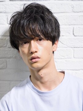 メンズサロン Johnny MEN 下北沢店【ジョニーメン】 men's/メンズ/フェード/リバースセンターパート/ニュアンス