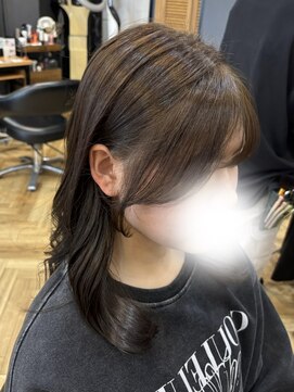 アルター(aL ter) 【顔まわりカット】ピンクベージュ/前髪/鎌取/林愛華