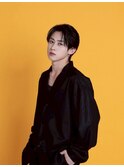 MEN’S HAIR/サーフカール/刈り上げセンターパート
