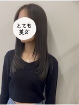 リアン 横須賀中央店(Lien) ミディアムヘア レイヤーカット 透明感カラー