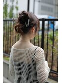 結婚式参列に♪/お呼ばれヘア/おとなっぽヘア/編み込み/ロング