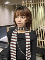 ジンカ(JINKA)&nbsp;顔周りレイヤーボブパーマ
