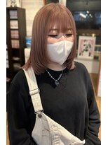 リフトバイマグ 松本駅前店(lift by mag) 20代30代◎透明感ミルクティーベージュミディアムレイヤー