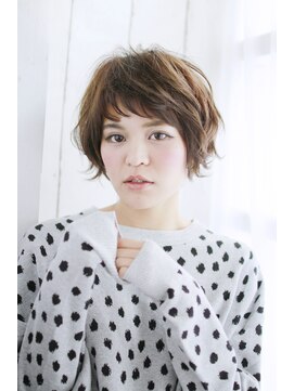 アムール稲田堤(amour) ショートパーマスタイル