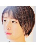 キートス ヘアーデザインプラス(kiitos hair design +) ナチュラルショートボブ