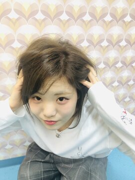 DGG 名古屋 【DGGスタイル】無造作くせ毛風ルーズショート