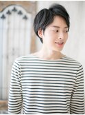 ≪mod's men≫黒髪で好感度◎サイドパートショートD