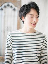 モッズヘア メン 上尾東口店(mod's hair men)&nbsp;≪mod's men≫黒髪で好感度◎サイドパートショートD